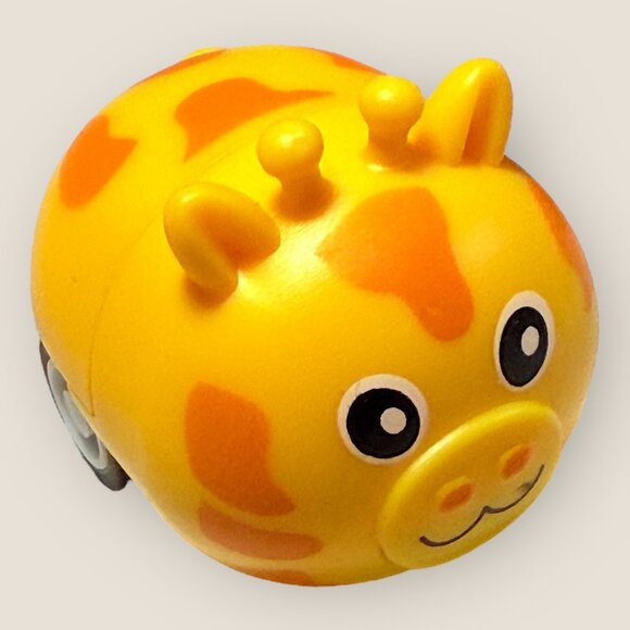 Lot Of 15 Animal Pull Back Toys Panda Lion Monkey Pig Crab Duck Turtle More - Picture 7 of 16